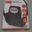 GPX Portable AM/FM Radio, Black (R116B)