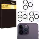 Ailun 3 Pack Camera Lens Protector for iPhone 16 Pro / 14 Pro & iPhone 16 Pro Max / 14 Pro Max,Tempered Glass,9H Hardness,Anti-Scratch,Case Friendly[Does not Affect Night Shots]