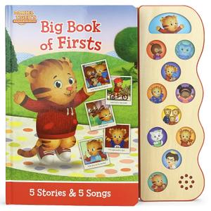 Daniel Tiger Big Book of Firsts for Toddlers: Let's Try New Things Together Includes Stories & Songs about the First Day of School, First Haircut, First Dentist Visit, and More!