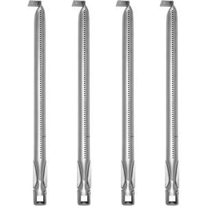 DELSbbq Tube Burner Replacement for Blackstone 36 inch Grill- B036 4-Pack Stainless Steel Straight Burner Tube, Set of 4