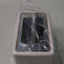 2 Slice Toaster, Retro Bread Toaster with LED Display, Extra Wide Slots Toasters with 6 Bread Shade Settings, Bagel, Cancel, Defrost Function, Stainless Steel with High Lift Lever, Removal Crumb Tray (Elegant White with Rose Gold)