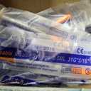 0.5ml 31G 5/16 Inch 8mm Syringe, Lab Syringes Individually Wrapped, Pack of 100