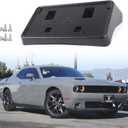 Front License Plate Frame for Dodge Challenger 2015-2024 (Not Fit Widebody Models) Front Bumper License Plate Holder Mounting Bracket Cover Replace # 68175091AA CH1068146