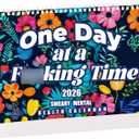 2026 Mental Health Desk Calendar, 2026 F-K it Calendar, 12 Monthly Funny Wall Calendar Sweary Mental Health Calendar Monthly Planner for Wall Decor