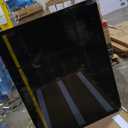 Magnetic Glass Blackboard Calendar 48"x36" Monthly Glass Dry Erase Board for Wall Planner GlassBlack Board Calender Wall Mounted for Office School Home(Black)