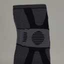 NEENCA Professional Knee Brace for Pain Relief, Medical Knee Compression Sleeve, Knee Support with Horizontal Knit Tech for Meniscus Tear, ACL, Arthritis, Joint Pain, Runner, Workout- FSA/HSA APPROVED (Large, Upgraded Version - Gray Black)
