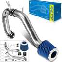 PHILTOP 3" Cold Air Intake Kit System Compatible with Honda Accord 2008 2009 2010 2011 2012 L4 2.4L, High Performance, Blue