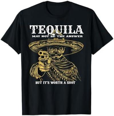 May Not Be The Answer But It's Worth A Shot T-Shirt size L