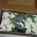 JUSTOYOU 30PCS Artificial Roses Silk Flowers in Bulk, Realistic White Fake Roses for Wedding Decorations, Home Decor, Centerpieces, Indoor Floral Arrangements