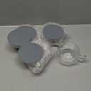 Double Wall Insulated Glass Tea Cups Set of 4, Clear Borosilicate Glass Espresso Shot Cups for Espresso Machine, Teacups Coffee Mugs with Handle for Cappuccino Latte, 7OZ/200ML