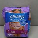 Always Discreet Adult Incontinence & Postpartum Underwear for Women, Maximum, Large, 17 Count (Packaging May Vary) L