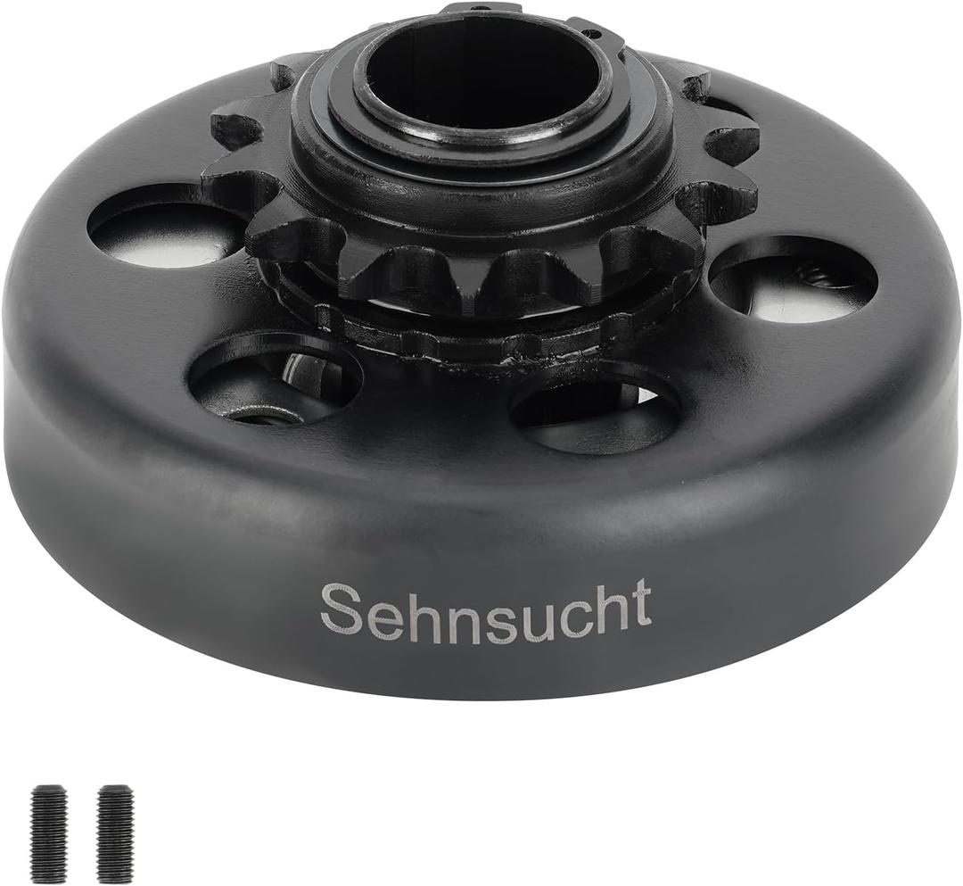 Go Kart Clutch 1" Bore 14T for #40/41/420 Chain, Centrifugal Clutch Fit for Minibike Mini motorcycles 2-6.5HP 212cc Engines, Up to 2300 RPM