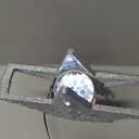 Mrrihand Christmas Tree Topper Lighted with 6 Projection Modes, Christmas Star Tree Topper Built-in LED Rotating Lights, Silver 3D Glitter Dynamic Projection for Christmas Tree Decorations