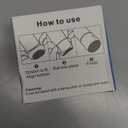 24 Pcs Chair Leg Floor Protectors, Black Silicone Chair Leg Protectors Caps Covers for Hardwood Floors, Furniture Pads Sliders with Wrapped Felt Bottom Small (Fit:0.5"-0.75")