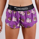 Women's Choccy Cows 1.5" Split Shorts, Size S