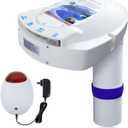 Pool Alarm for Inground & Above Ground Pools Wireless Connection, Water Motion Sensor Swimming Pool Immersion Safety Alarms Detector Battery Powered with Remote Receiver for Kids Pets FCC-Compliant