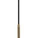 2 x Henn&Hart 8" Industrial Pendant Light Fixture with Gold Metal Cone Shade for Kitchen Island, Dining Room or Game Room, Gold