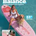 SLOOSH Inflatable Stand Up Paddle Board, Inflatable Paddle Boards with Premium Accessories, Non-Slip EVA Deck, Ultra-Light Carry Bag Pump, Blow Up SUP for All Skill Levels