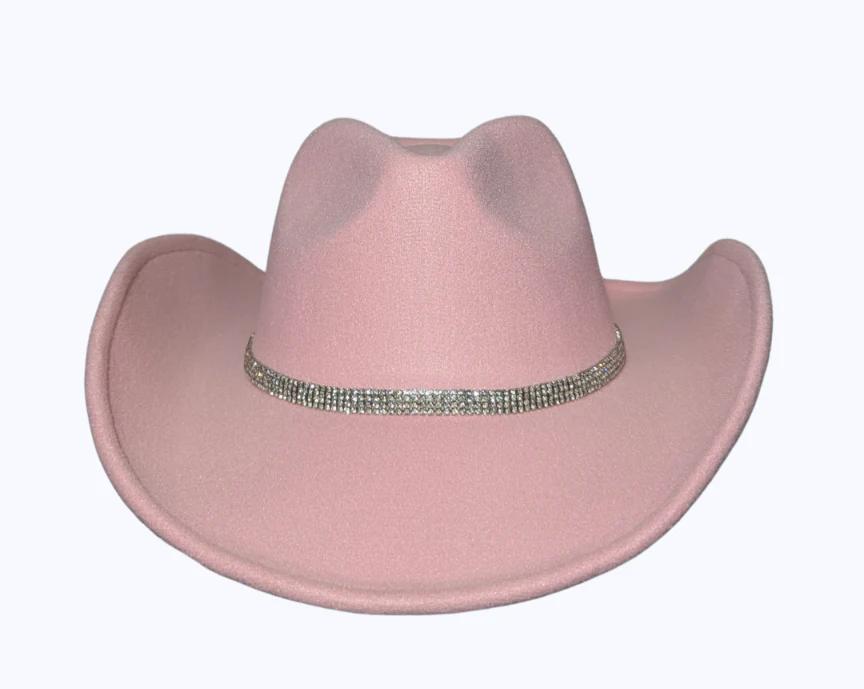Suede Cowboy/Cowgirl Hat - Adjustable for Men and Women - Shapeable - High-End Material