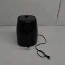 Chefman TurboFry 5-Quart Air Fryer, Integrated 60-Minute Timer for Healthy Cooking, Cook with 80% Less Oil, Adjustable Temperature Control, Nonstick Dishwasher-Safe Basket and Tray, Black