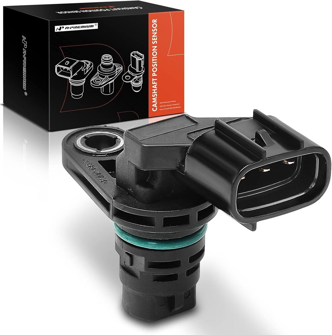 A-Premium Camshaft Position Sensor Compatible with Hyundai Santa Fe 10-12, Sonata 06-14, Tucson 10-15 & Kia Forte 10-13, Optima 06-16, Rondo 07-10, Sorento 11-15, Sportage 11-16, Replace# 3935025010