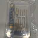 HobbyPark 6 in 1 RC Hex Driver Screwdriver Set 1.5mm 2.0mm 2.5mm 3.0mm & Hex Nut Driver & Phillips Bit and Wheel Wrench for RC Car Hobby Tool Kit