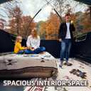 LOYEAHCAMP Tent 6 Person Blackout Camping Tent with Rainfly