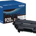 Brother Genuine TN920XL High-Yield Black Toner Cartridge 2-Pack for Professional Business Laser Printers, 12,000 Pages per Cartridge, Compatible with HL-L5210DW, HL-L6210DW Series