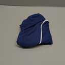 Horbaunal Navy Blue Bed Wedge Pillow Cover with Zipper Design, Wedge Pillowcase Protector with Side Pocket for Storage, 26" L x 25" W x 7.5" H (Pillow Not Include)