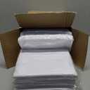 10 Pack White Table Cloth Rectangle Table 60x102 Inch,Polyester Tablecloths for 8 Foot Rectangle Tables,Wrinkle Resistant Washable Polyester Tables Cover for Wedding,Dining,Parties and Camping