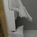 Radiator Covers for Home, PVC Heater Covers for Radiators, White Louvered Grill Radiator Heater Cover with Top for Bedroom Living Room Bathroom