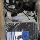 Knee ScooterKnee Scooter for Adults for Foot SurgeryKnee Walker for Foot Injuries Compact Crutch Alternative with Dual Braking System (Blue)