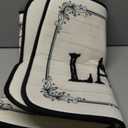 ROMAMIGO Laundry Room Rug Runner Non Slip Laundry Mats Mudroom Runner Farmhouse Kitchen Floor Mat Bathroom Laundry Room Decor Accessories(Beige, 20 X 47 inch)