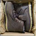 KEEN Utility Men's San Jose 6" Soft Toe Waterproof Wedge Work Boots (10 Wide, Cascade Brown/Black)