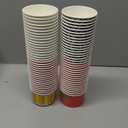 Pickmesh 80 Pcs 9 oz Back to School Paper Ice Cream Cups Composition Notebook Red Apple Yellow Pencil Disposable Dessert Bowl First Day of School Soup Bowls for Snack Frozen Yogurt Party Supplies