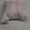 Coquette Pink Bow Throw Pillow (16x16)