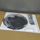 TCL 52" Low Profile Ceiling Fan with Light, Slim, Black, Flush Mount, DC Reversible Motor, 6 Speeds, Remote Control, Noiseless, Dimmable, LED Light, 3CCT, Modern Matte Black Ceiling Fan for Bedroom