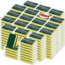 Tanlade 240 Pcs Individually Wrapped Sponge Kitchen Bulk, Yellow, Green
