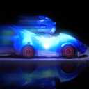 NKOK Sonic Glow Racer RC Car – Ready to Run 1/28 Scale Remote Control Vehicle with Light-Up Body