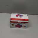 IDAODAN Electric Balloon Pump, Portable Electric Balloon Blower Machine Balloon Air Pump Dual Nozzle Rose Red 110V 600W Balloon Inflator for Party Decorations