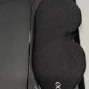 MZOO Luxury Sleep Eye Mask for Side Sleeper Men Women, Zero Eye Pressure 3D Sleeping Mask, Light Blocking Patented Design Night Blindfold, Soft Eye Shade Cover for Travel, Black