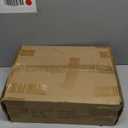 10 Gallon Aquarium Stand with Power Outlet, 3 Tier Heavy Duty Metal Fish Tank Stand with Storage, Fish Tank Table for Home Office, 21.3" x 11.8" x 29", Rustic Brown