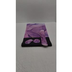 Large Keyboard Mouse Pad Set, Extended Mouse Pad+Keyboard Wrist Rest Support, Memory Foam Ergonomic Easy Typing, 4Pcs (35.415.7 in) Desk Pad Set for Home Office Study Game - Purple (Purple Marble 2) Large Keyboard Mouse Pad Set, Extended Mouse Pad+Keyboard Wrist Rest Support, Memory Foam Ergonomic Easy Typing, 4Pcs (35.415.7 in) Desk Pad Set for Home Office Study Game - Purple (Purple Marble 2)