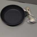 CAROTE Nonstick Frying Pan Skillet, Non Stick Granite Fry Pan Egg Pan Omelet Pans, Stone Cookware Chef's Pan, PFOA Free, Induction Compatible(Classic Granite, 8-Inch) (Black)