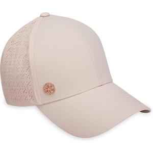 Gaiam Pink Baseball Cap for Women - Cruiser Breathable Nova Design, Lightweight Women's Ball Cap for Long Workouts & Running, Easily Adjustable Trendy Women's Hat with Ponytail Holder, Blush