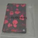 Berkin Arts Samsung Galaxy Compatible with Tab S6 Lite Case 10.4 Inch Model SM-P610/P613/P615/P619Tri-Fold Stand Cover Art Neon Floral Pattern Dark Flower Pattern