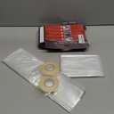 10-Window Shrink Film Window Insulation kit62-Inch x 420-InchInsulating Film Window Kit Keeps Cold Air Out and Warm Air in (10 Windows)