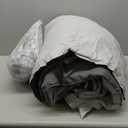 JOLLYVOGUE California King Comforter Set, Ultra-Soft Bed in a Bag Cal King Size 7 Pieces, Oeko-TEX Certified Bedding Set With Down Alternative Comforter, Sheets, Pillowcases & Shams, Dark & Light Grey