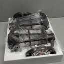 Sucolite Outdoor Wall Light Fixtures, Brown Exterior Waterproof Porch Lights Wall Lanterns, Vintage Outside Wall Sconces with Water Ripple Glass for House Front Door Garage, 2 Pack (Oil-Rubbed Bronze)