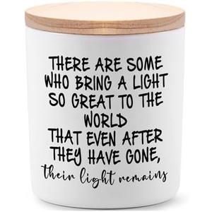 BFJLIFE Memorial Gifts for Loss of Mom Dad Dog Pet Remembrance Sympathy Gifts for Loss of Loved One Novelty Unique Lavender Scented Soy Candles 2 Pack